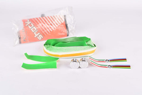 NOS/NIB Neon Green Ciclolinea Pelten Cycle Tape Shock handlebar tape from the 1980s - 1990s