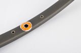 NEW Nisi dark anodized tubular single Rim 700c/622mm with 32 holes from the 1980s NOS