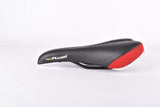 Black and Red Velo Plush Carbon optics Saddle