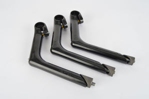 NOS 3 Sakae/Ringyo (SR) dark anodized #MS-300 Riser stems in size 100mm with 25.4 mm bar clamp size
