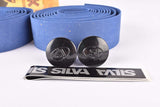 NOS Silva Cork handlebar tape in blue from the 1990s