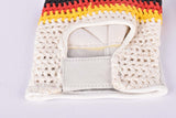 NOS German crochet cycling gloves in size medium from 1980s
