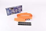 NOS Bike Ribbon Cork Plus branded Ciöcc handlebar tape in orange from the 1980s