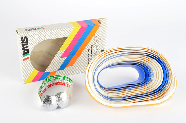 NEW Silva Nastritalia blue-white fading handlebar tape from the 1980s NOS/NIB