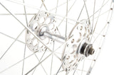 28" Front Wheel with Fiamme Pista tubular Rim and F.B. Fratelli Brivio high flange Hub from 1950s