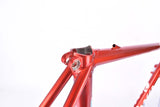 Red Sirocco Professional vintage road bike frame in 55 cm (c-t) / 53.5 cm (c-c) with Super Vitus (or/and Columbus) tubing from the 1980