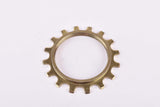 NOS Shimano Dura-Ace #MF-7150 / #MF-7160 (#FA-100 / #FA-110) golden Cog threaded on inside (#BC47), 5-speed and 6-speed Freewheel Sprocket with 16 teeth #1241617 from the 1970s - 1980s