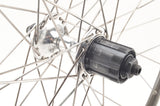 Wheelset with Mavic Open 4 CD clincher rims and Shimano 600 Ultegra Tricolor #6400 #6401 hubs from 1989