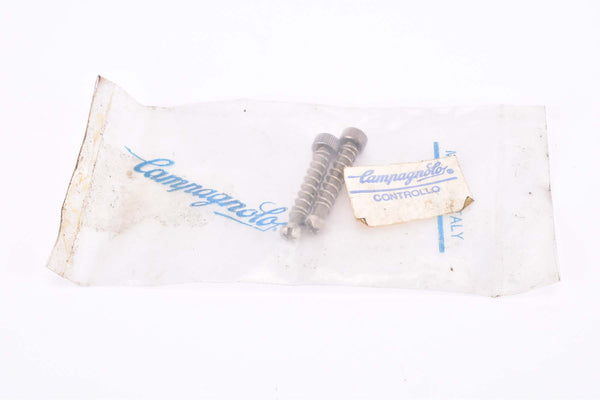 NOS Campagnolo (C-Record) ligth aloy drop out adjusting screws in 24 mm