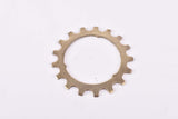 NOS Shimano Dura-Ace #1241720 golden Cog with 17 teeth from the 1970s - 80s