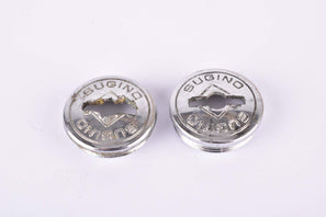 Silver Sugino plastic crank set dust caps