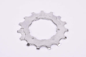 NOS Shimano 7-speed and 8-speed Cog, Hyperglide (HG) Cassette Sprocket G-15 / M-15 with 15 teeth from the 1990s