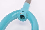 NOS 28" Turquoise Trekking Steel Fork with Eyelets for Fenders and Rack