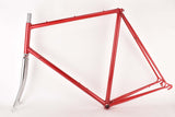 NOS red Romani frame in 63.0 cm (c-t) / 61.5 cm (c-c)
