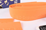NOS Bike Ribbon Cork Plus branded Ciöcc handlebar tape in orange from the 1980s