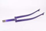 28" Purple Steel Fork with Eyelets for Fender