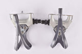 Shimano 105 #PD-1055 aero Pedal Set with toe clips from the 1980s
