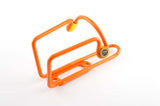 NEW orange Elite Ciussi Light Weigth Tubular Alu water bottle cage from 1990s NOS