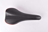 Black and Red Velo Plush Carbon optics Saddle