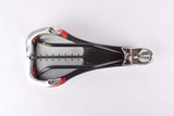 Black and Red Velo Plush Carbon optics Saddle