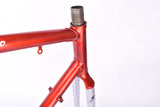 Red Sirocco Professional vintage road bike frame in 55 cm (c-t) / 53.5 cm (c-c) with Super Vitus (or/and Columbus) tubing from the 1980