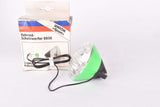 NOS/NIB Union Fahrrad-Scheinwerfer #8830 front Headlamp with green casing from the 1970s - 1980s