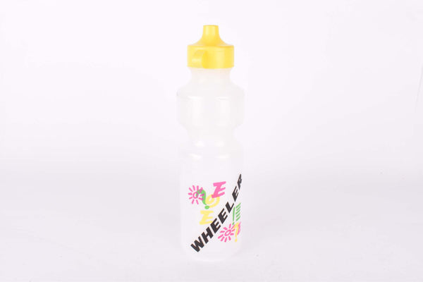 NOS Wheeler No Mud transparent water bottle for MTB