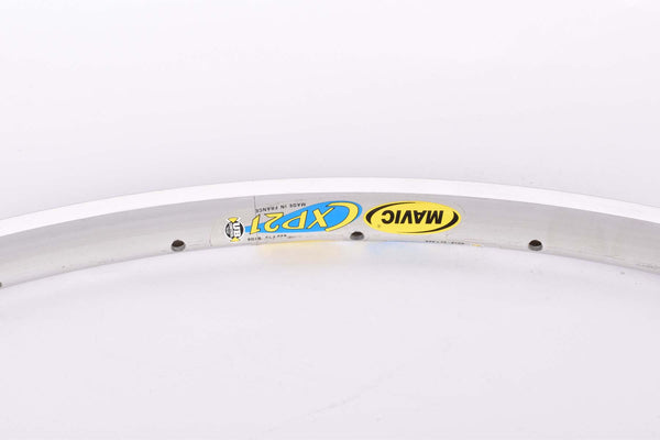 NOS Mavic CXP 21 single clincher rim 700c/622mm with 32 holes from the 1990s, silver