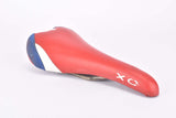 Red White and Blue Selle Italia XO Saddle from the 1990s - 2000s