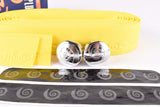 NOS Bike Ribbon Cork Plus branded Ciöcc handlebar tape in yellow from the 1980s