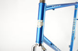 Blue Chesini frame  in 61.5 cm (c-t) / 60 cm (c-c), with Columbus tubing