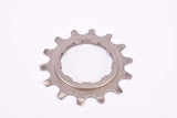 NOS Shimano Dura-Ace #CS-7400-7 / #CS-7400-8 7-speed and 8-speed Cog second position, Uniglide  (UG) Cassette Top Sprocket with integrated Spacer, with 14 teeth from the 1980s - 1990s