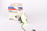 NOS/NIB Union Fahrrad-Scheinwerfer #8830 front Headlamp with neon yellow/green casing from the 1970s - 1980s