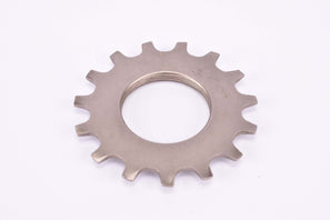 NOS Shimano Dura-Ace #CS-7400-6 6-speed Cog threaded on inside (#BC32), Uniglide  (UG) Cassette Top Sprocket with 15 teeth from the 1980s - 1990s