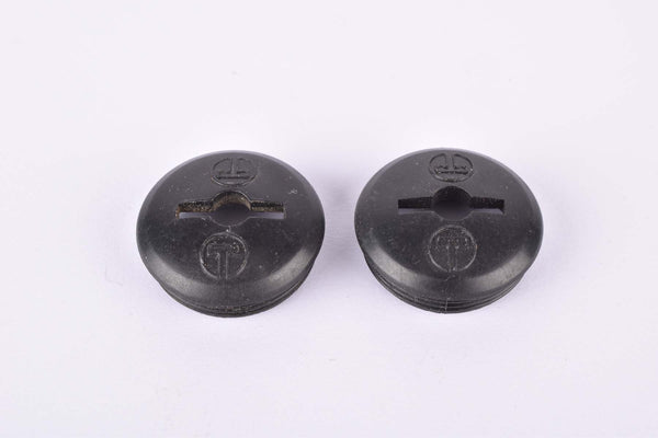 Black Thun plastic crank set dust caps