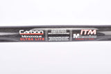 NOS ITM Millennium Carbon Monocoque Ultra lite double grooved ergonomical Handlebar in size 42(c-c) and 26.0mm clamp size from the 2000s