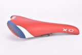 Red White and Blue Selle Italia XO Saddle from the 1990s - 2000s