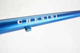 Blue Chesini frame  in 61.5 cm (c-t) / 60 cm (c-c), with Columbus tubing