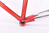 Red Sirocco Professional vintage road bike frame in 55 cm (c-t) / 53.5 cm (c-c) with Super Vitus (or/and Columbus) tubing from the 1980