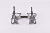 Shimano 105 #PD-1055 aero Pedal Set with toe clips from the 1980s