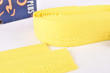 NOS Bike Ribbon Cork Plus branded Ciöcc handlebar tape in yellow from the 1980s