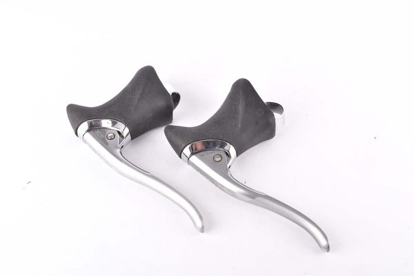Shimano Dura-Ace #BL-7402 aero brake lever set with black hoods, from 1989