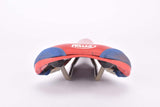Red White and Blue Selle Italia XO Saddle from the 1990s - 2000s