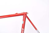 Red Sirocco Professional vintage road bike frame in 55 cm (c-t) / 53.5 cm (c-c) with Super Vitus (or/and Columbus) tubing from the 1980
