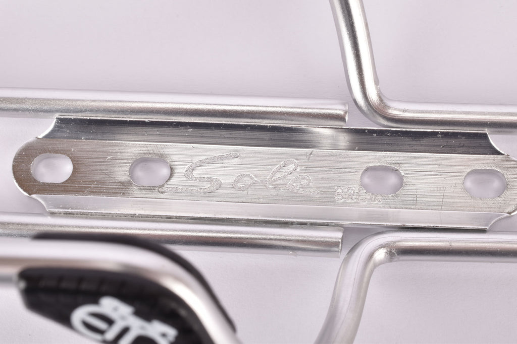 NOS silver Eddy Merckx (Brev. Sole) Alu water bottle cage