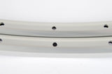 NEW Araya #RS-430 silver clincher Rimset (2 rims) 700c/622mm with 36 holes from the 1990s NOS