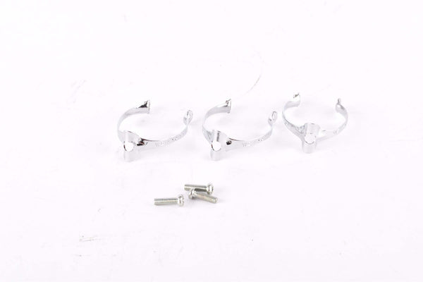 NOS Weinmann top tube cable housing guide clip / clamp outer band set