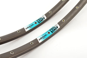 NEW Araya Pro Staff 340 Tubular Rims 700c/622mm with 32 holes from the 1980s NOS