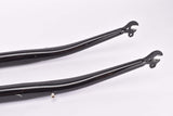 28" Black Trekking Steel Fork with Eyelets for Fenders and Low Rider