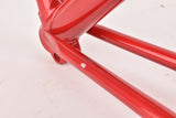 NOS red Romani frame in 63.0 cm (c-t) / 61.5 cm (c-c)